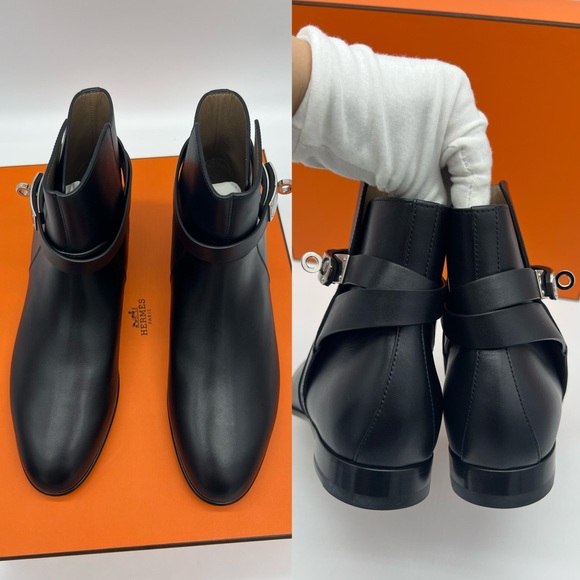 Authentic NEW Hermes Neo ankle boots - Picture 4 of 12